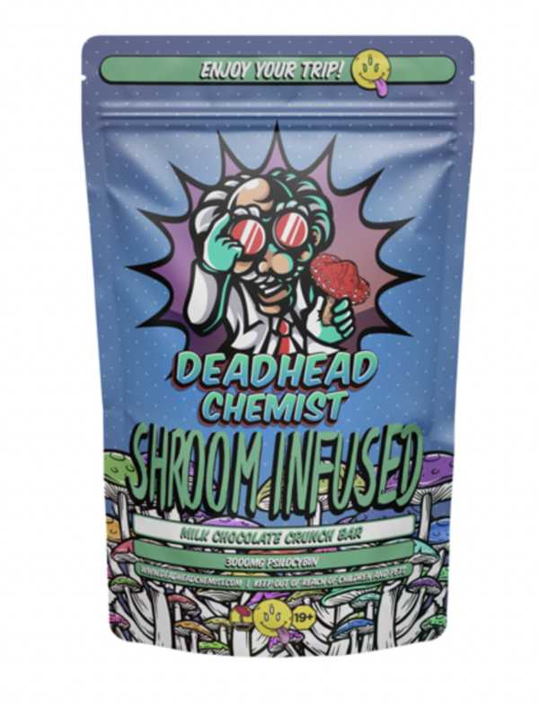 Milk Chocolate Crunch Bar Deadhead Chemist edibles gummies